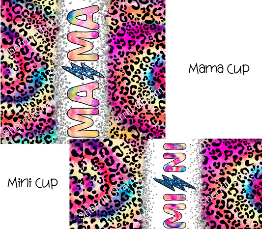 Mama & mini lightning bolt