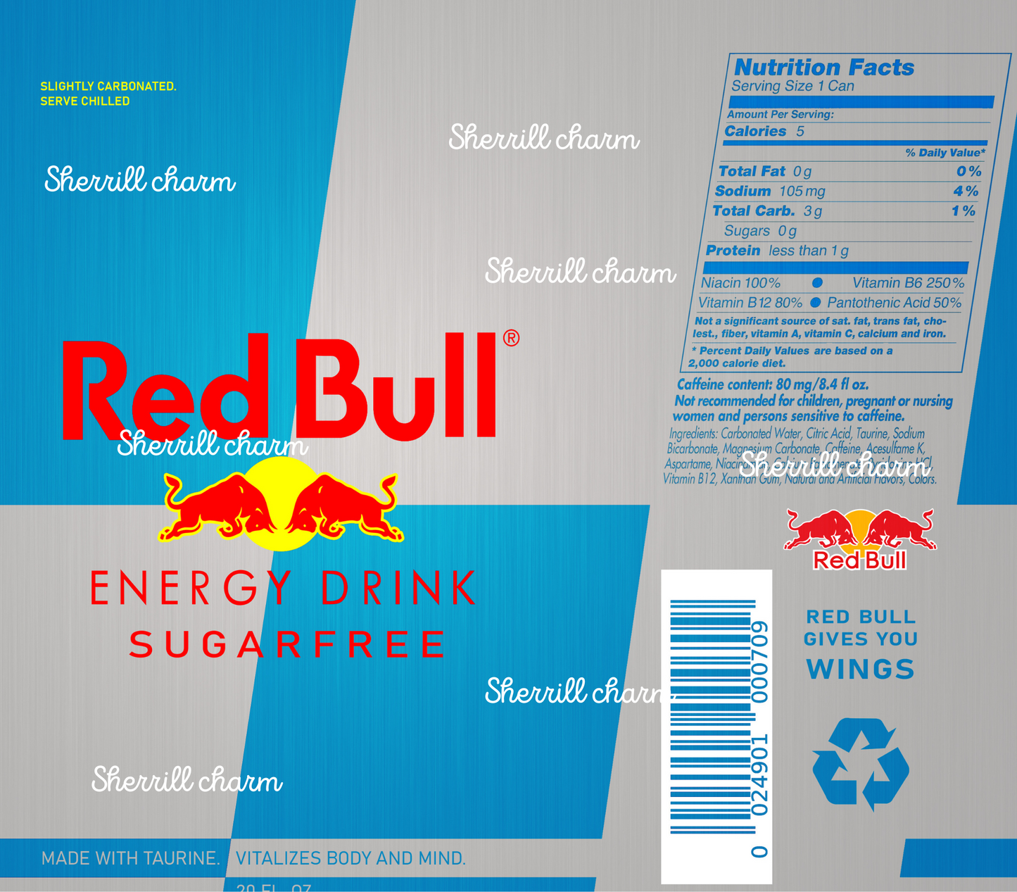 sugar free red bull