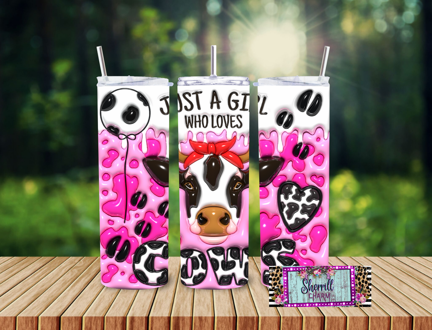 Just a girl who loves cows