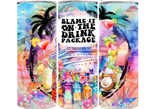 Blame it on the drink package