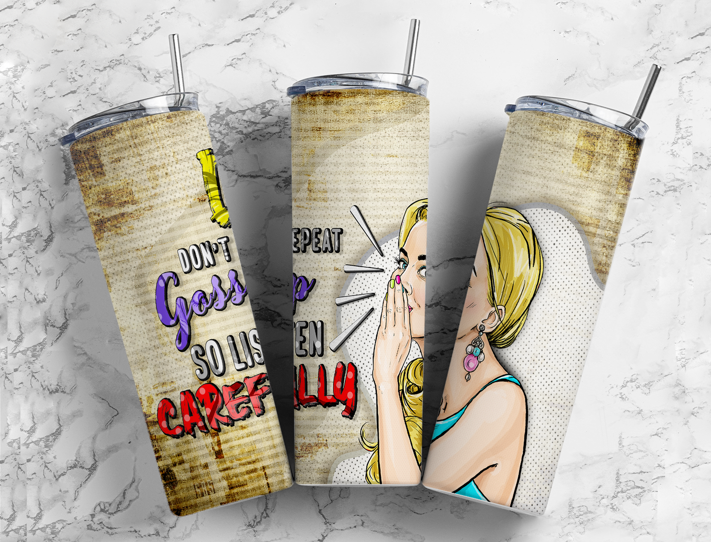 I don't repeat gossip