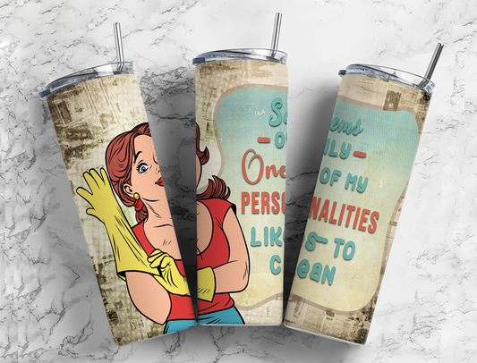 only one likes to clean