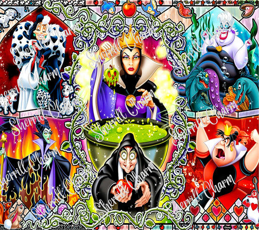 Stained glass villains