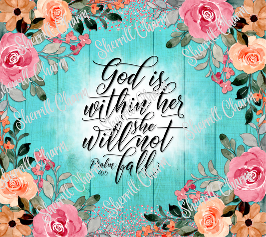 God is within -roses