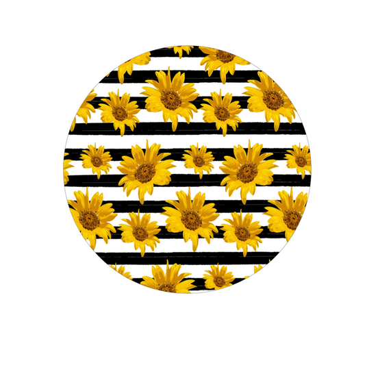 Sunflowers and stripes