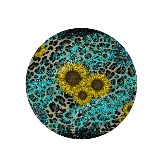 Sunflower turquoise