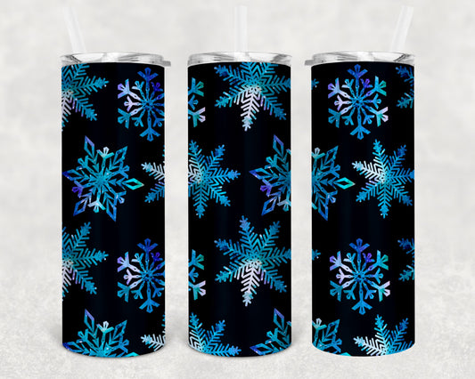 Blue Snowflakes