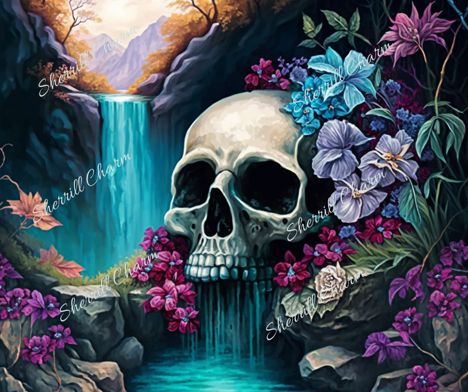 Waterfall Skull